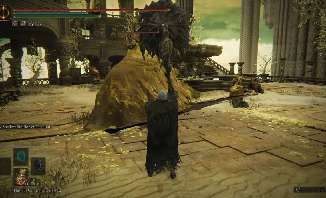 Shadow Sunflower Blossom