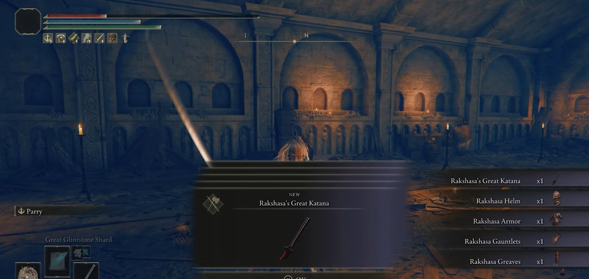 Rakshasa Ottima posizione Katana