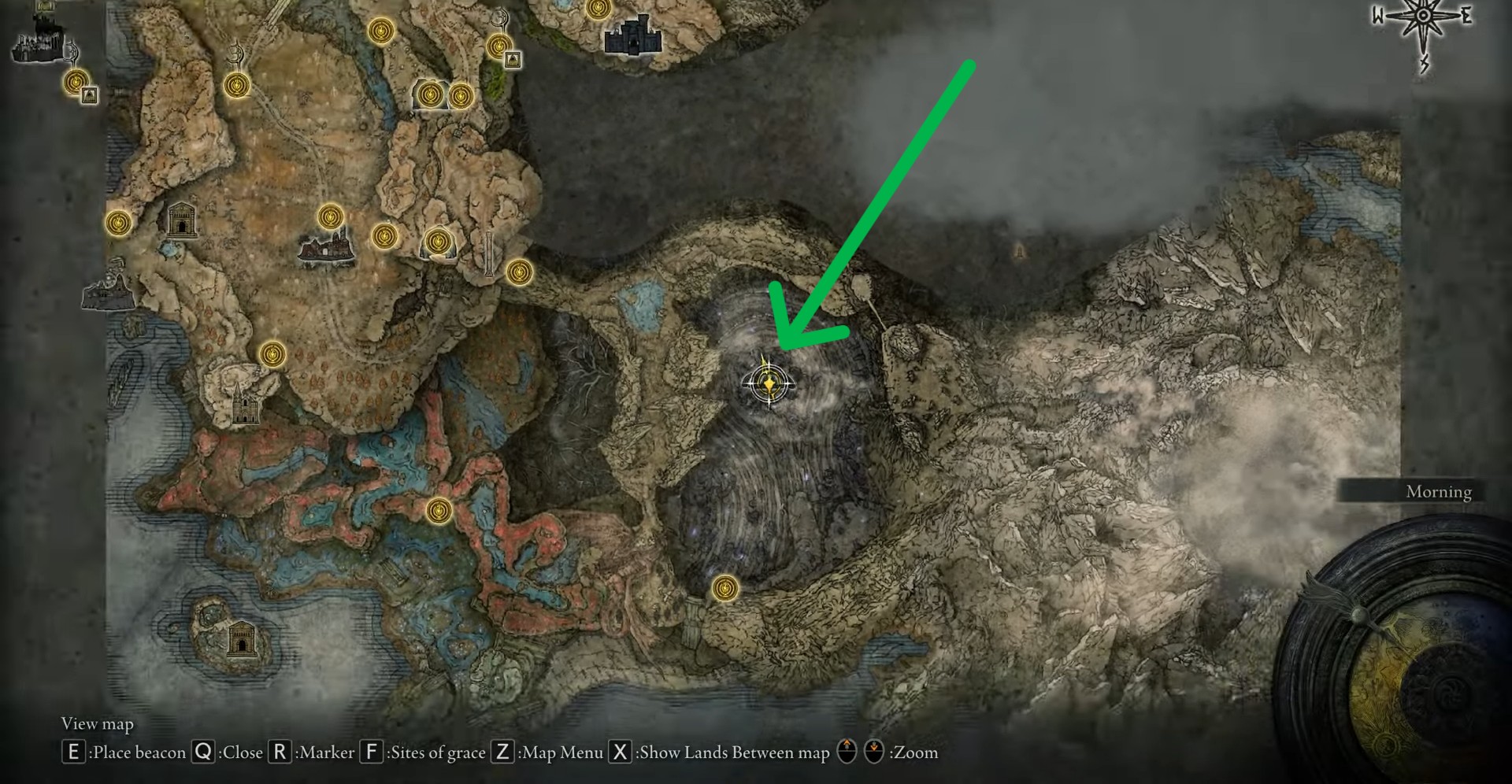 rovine di dito della posizione RHIA