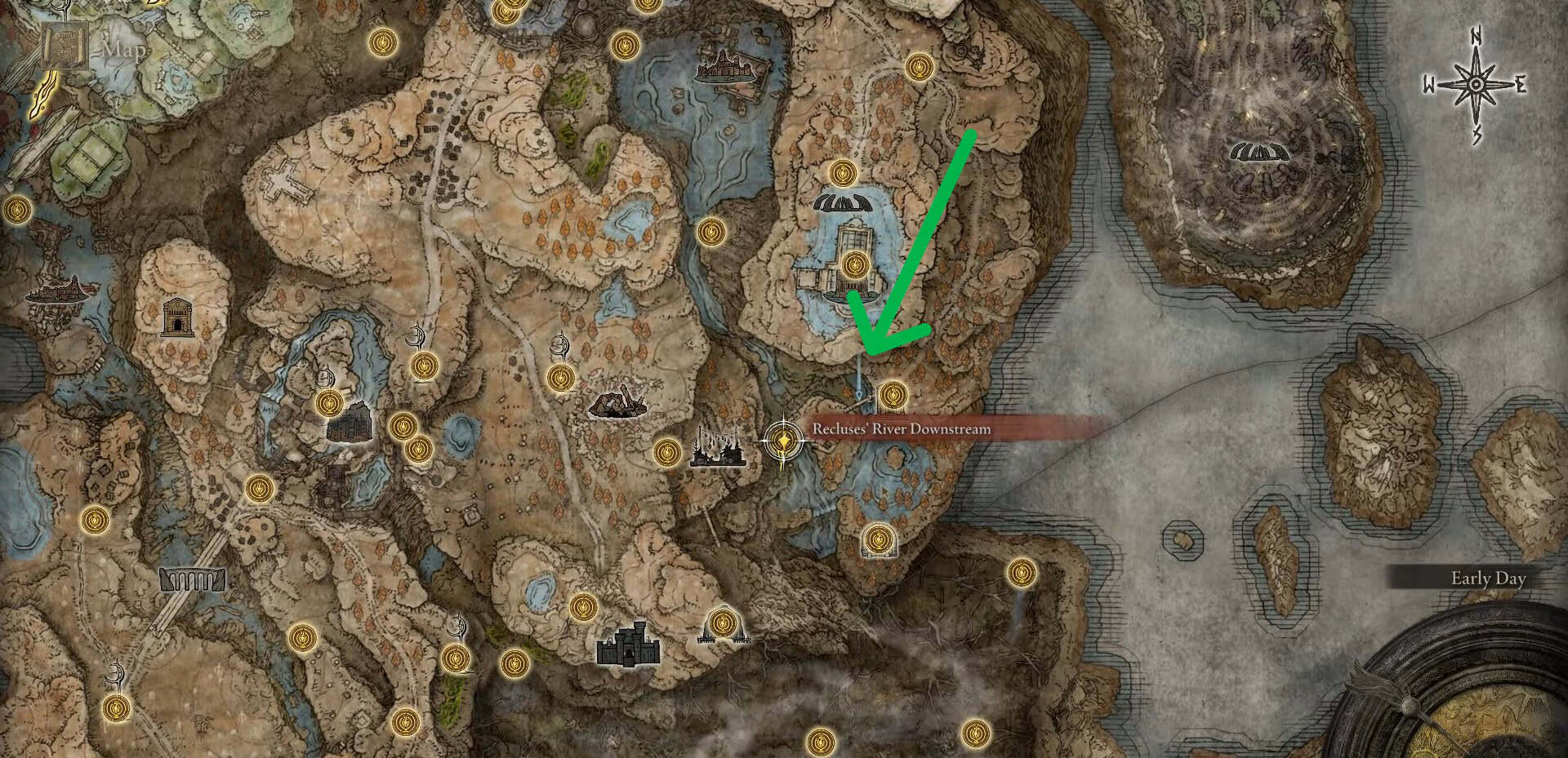 posizione del mausoleo senza name -name