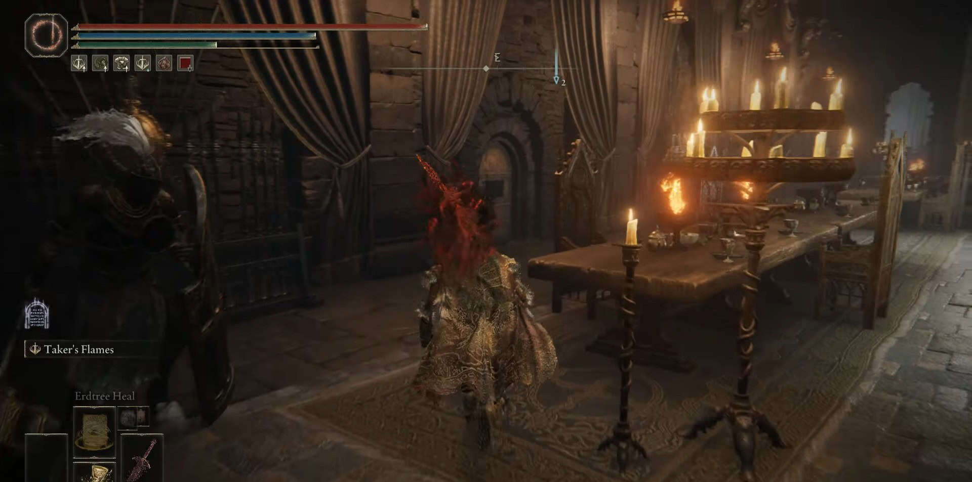 ombre della sala da pranzo mantieni