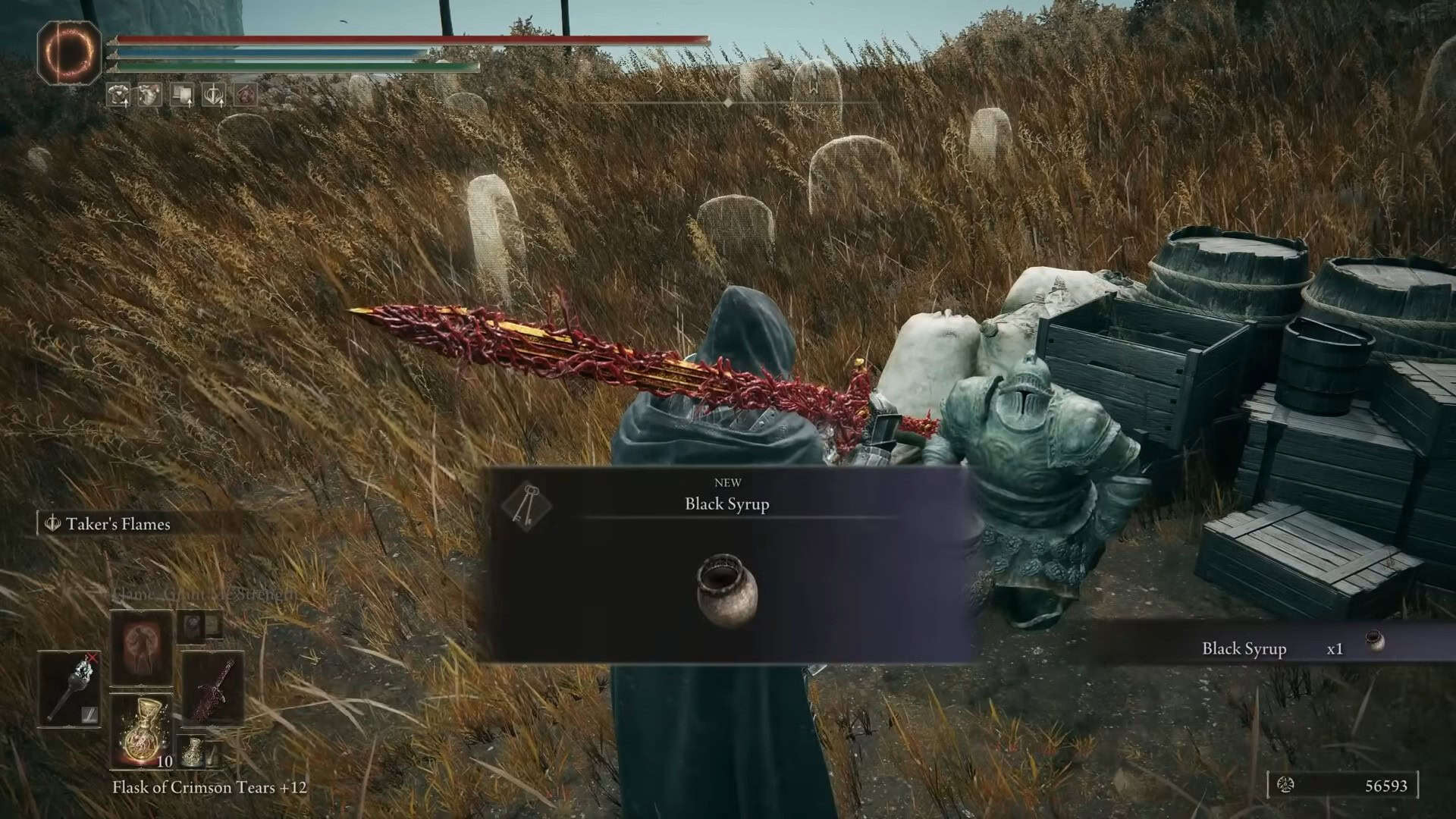 Anello Elden di sciroppo nero