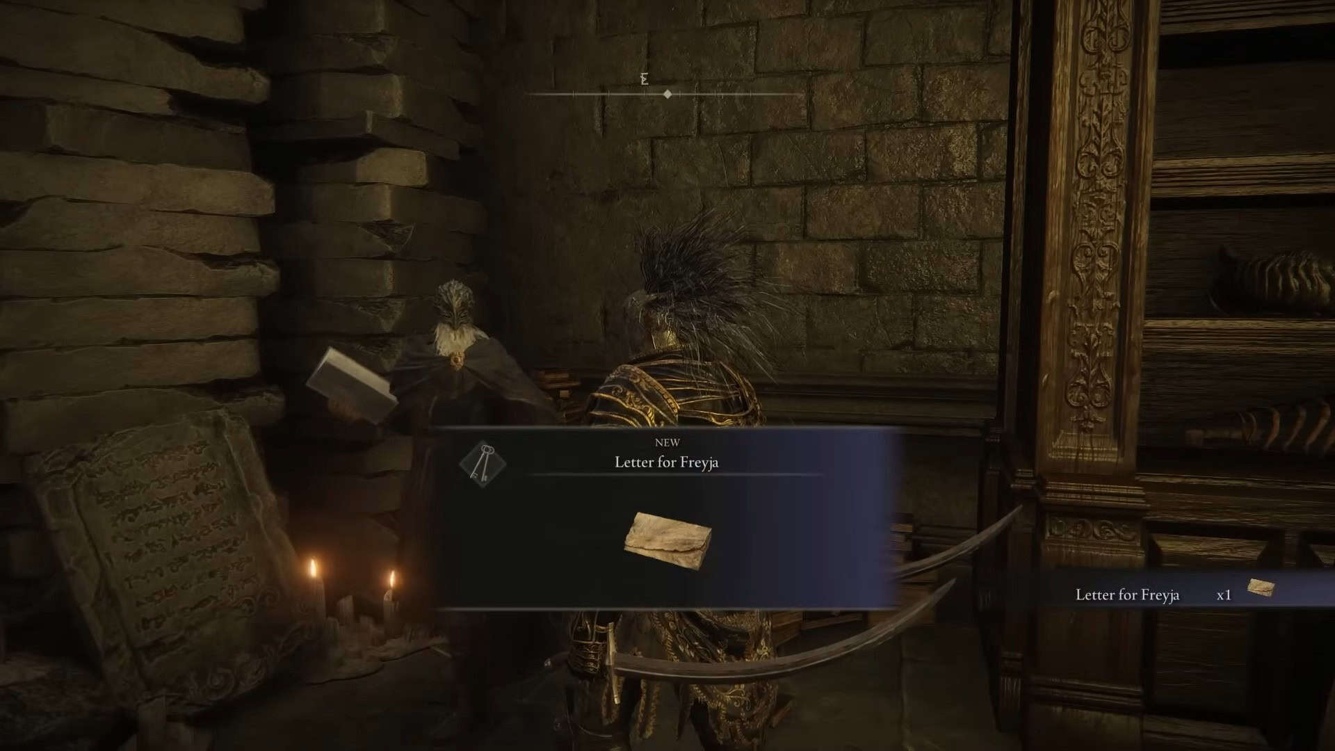 Lettera per Freyja Elden Ring