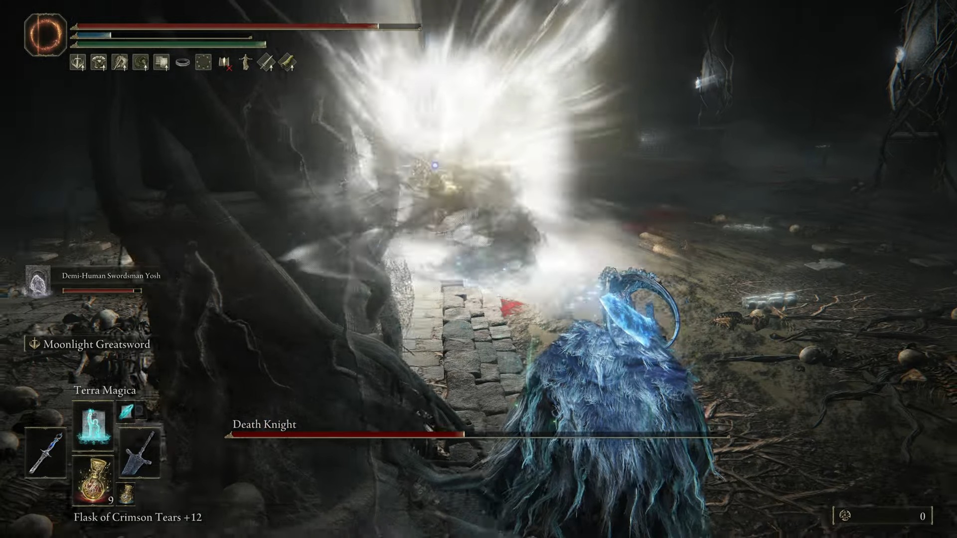 Death Knight Grab Attack Elden Ring