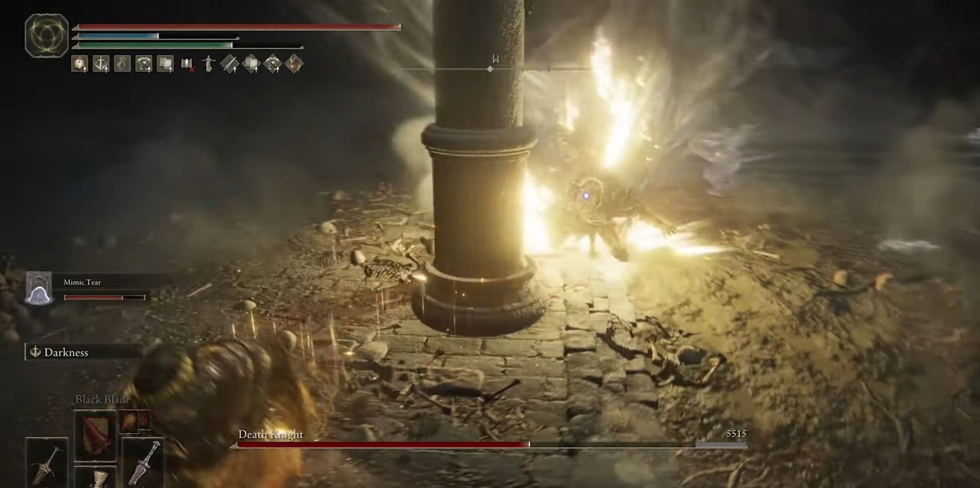 Boss del Cavaliere Death Elden Ring