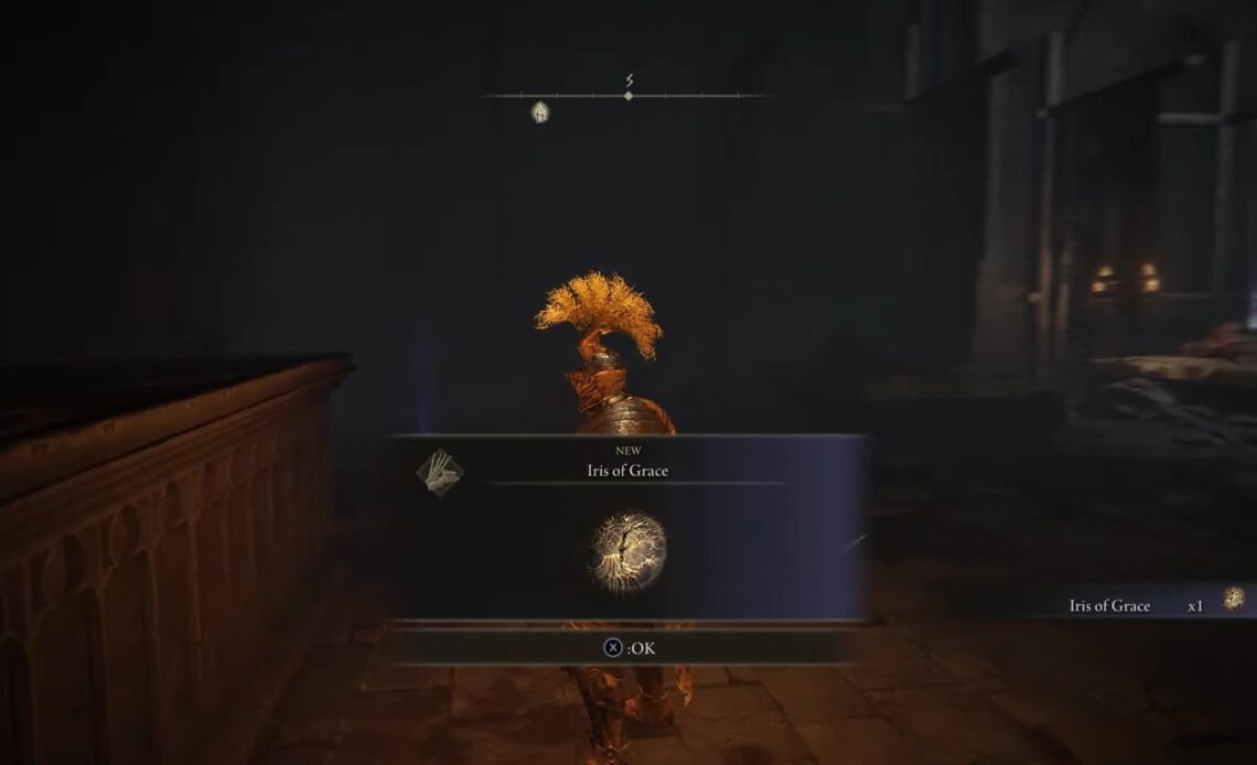 Dovresti usare l'iride o la grazia dell'iride dell'occulto nell'anello Elden