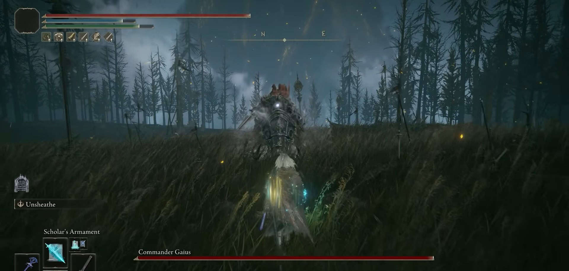 Gaius Charge Attack Elden Ring