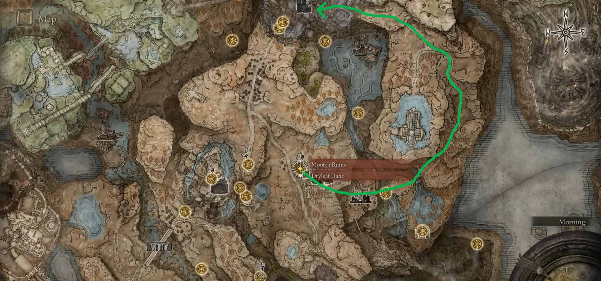 Path to Church District Elden Ring