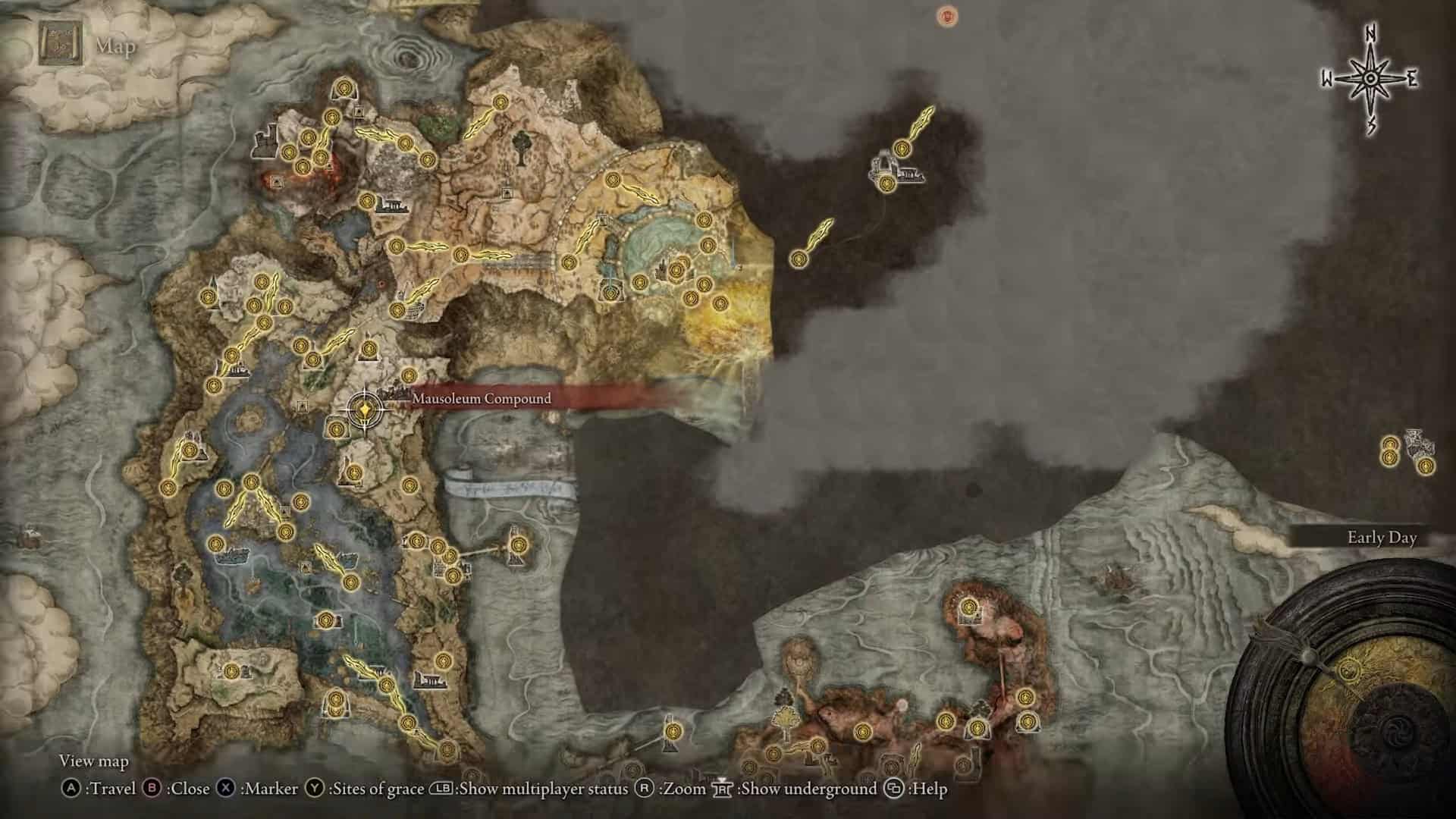 Posizione composta del mausoleo