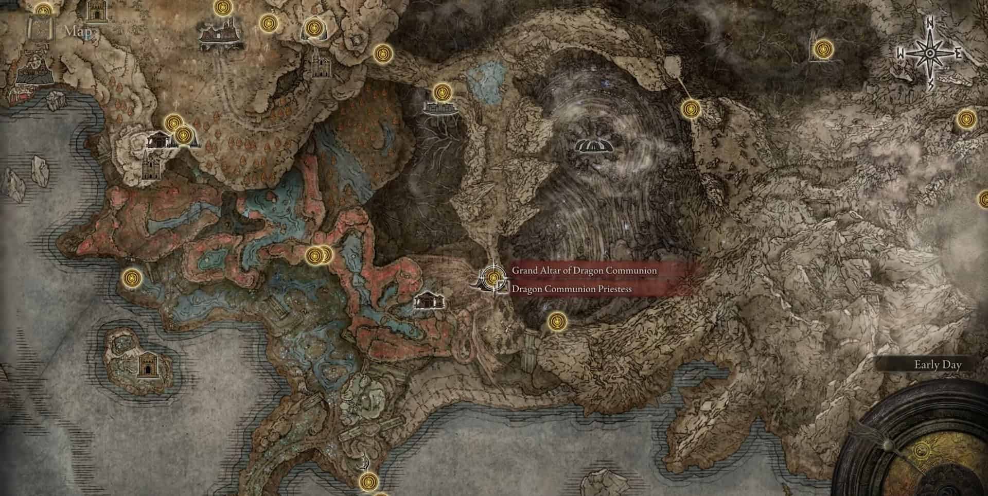 Grande altare di Dragon Communione Posizione