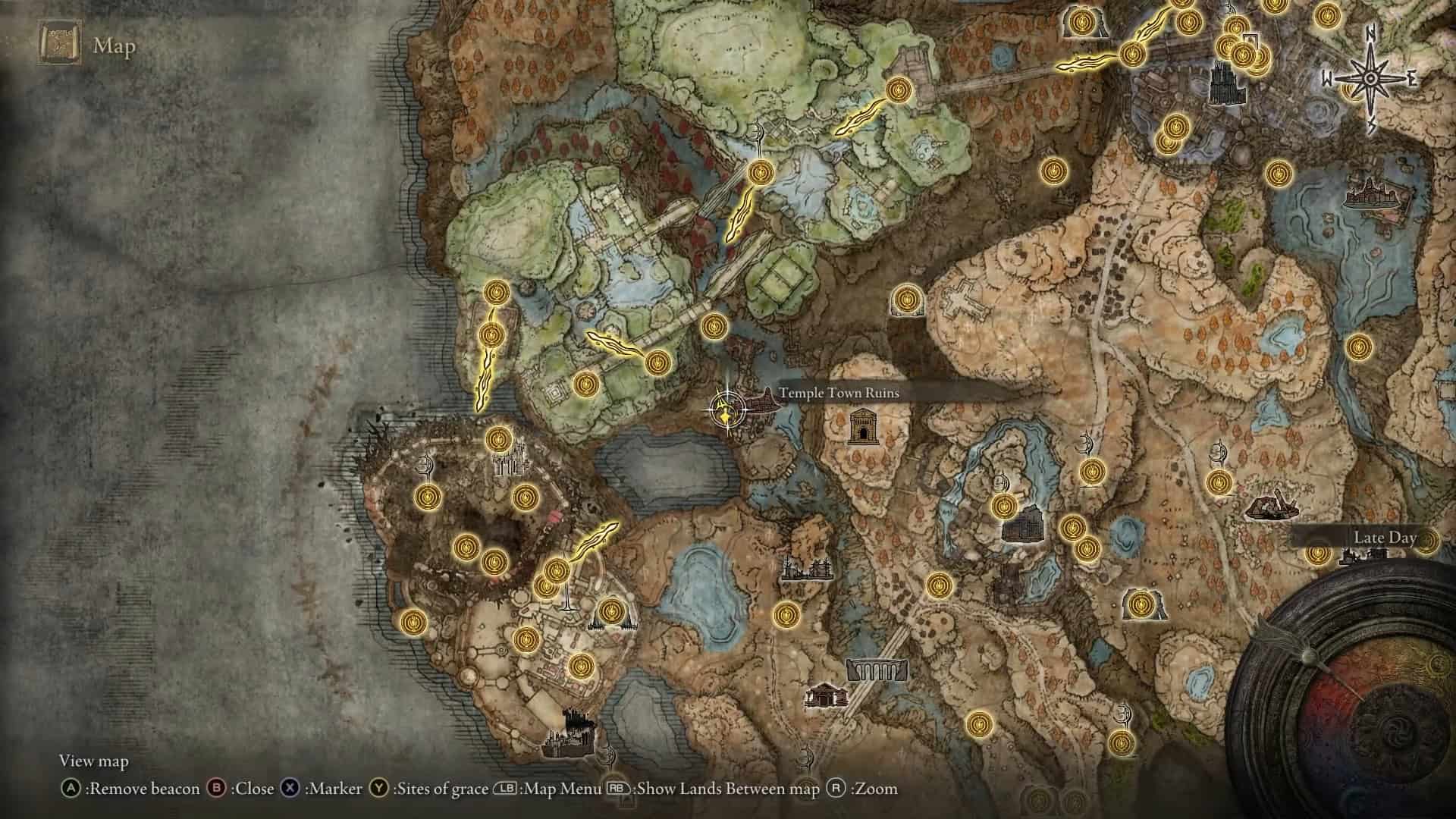 Temple Town Rovins Location