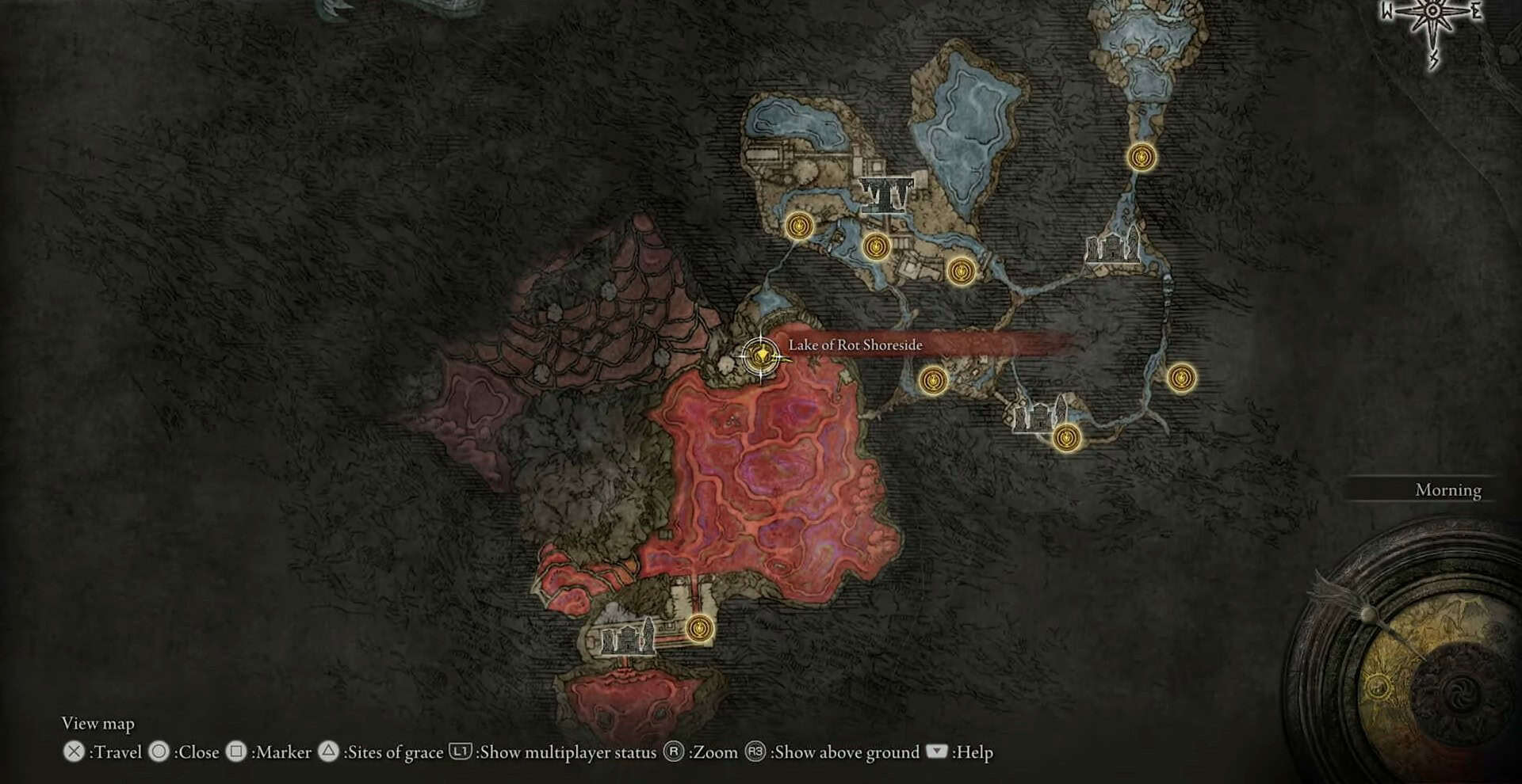 anello di lago di marciume