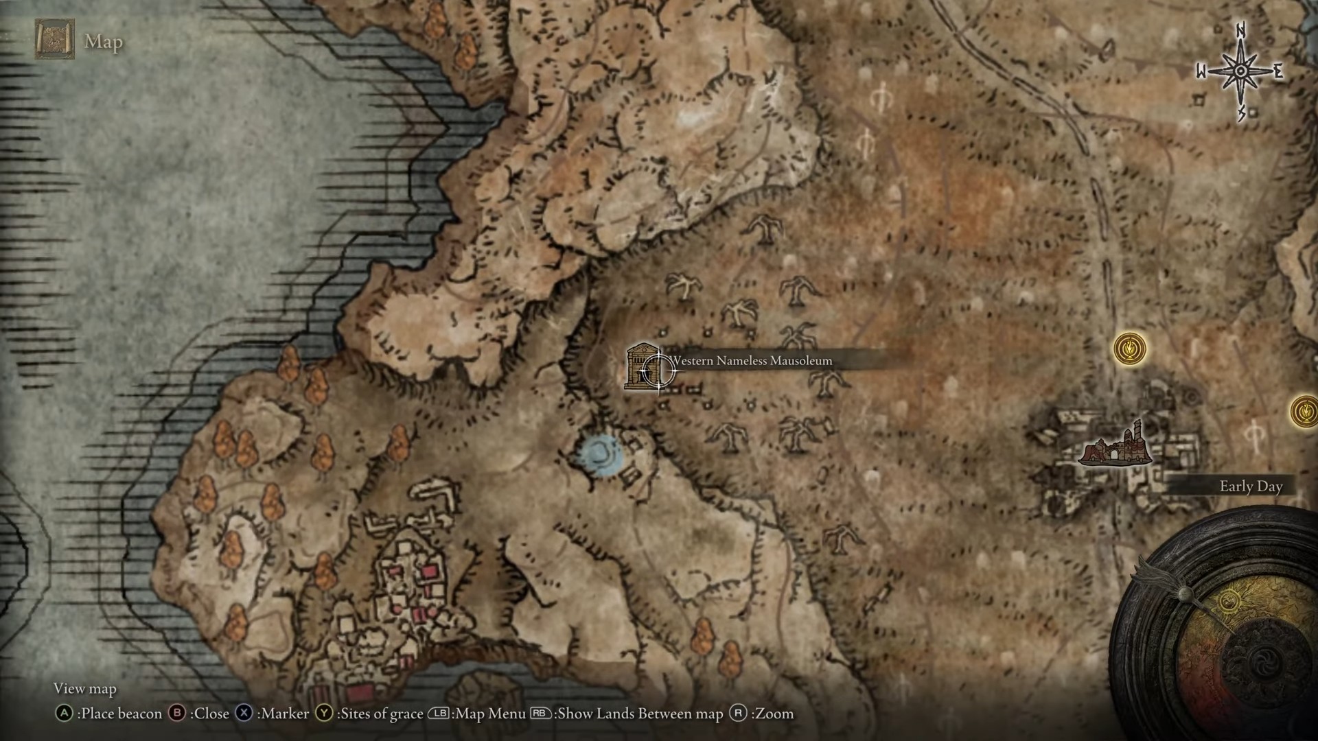 Blackgaol Knight Posizione