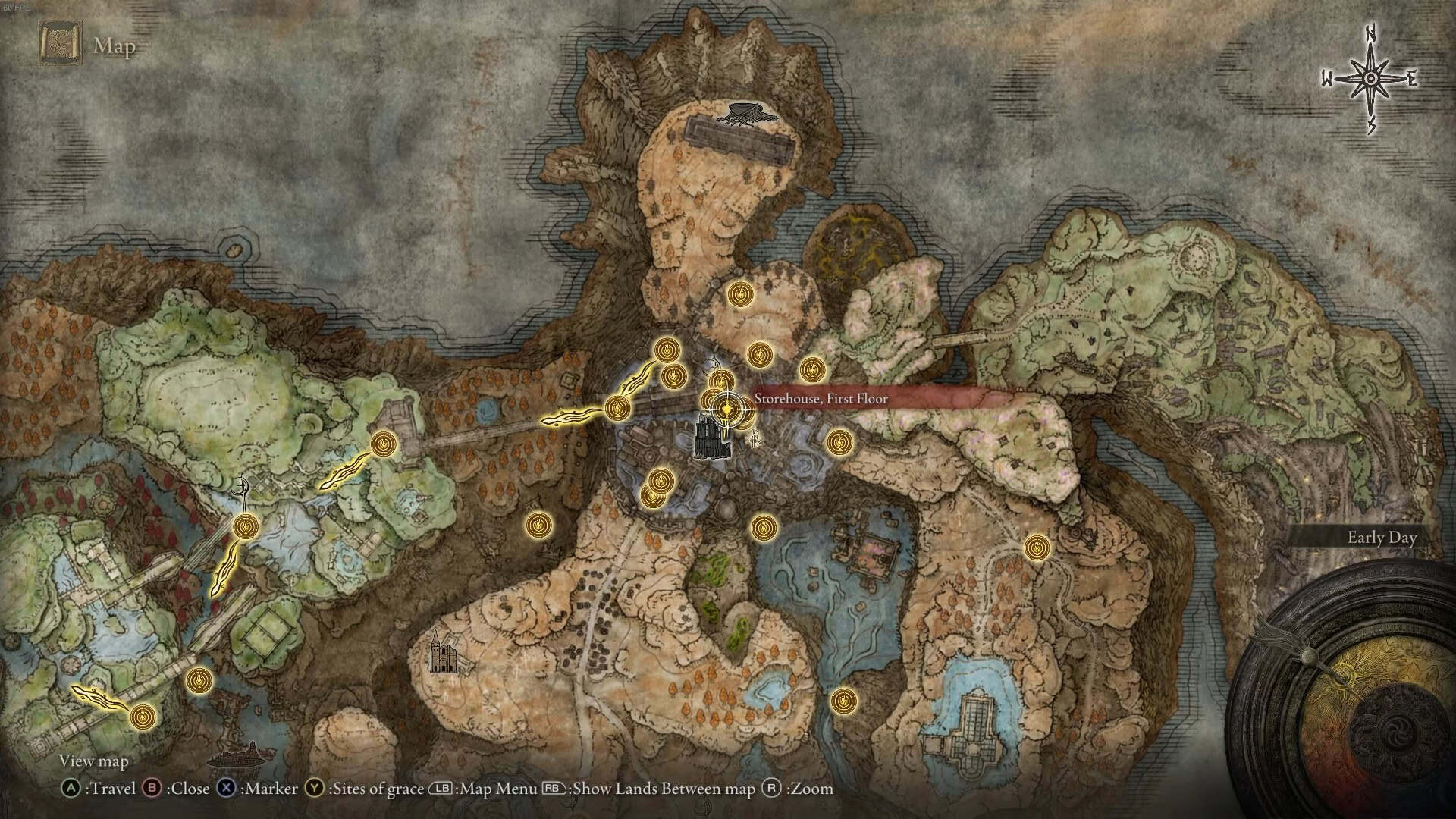 anello Elen al primo piano del magazzino