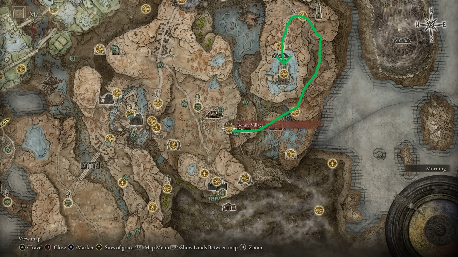 Cattedrale di Manus Metyr Posizione