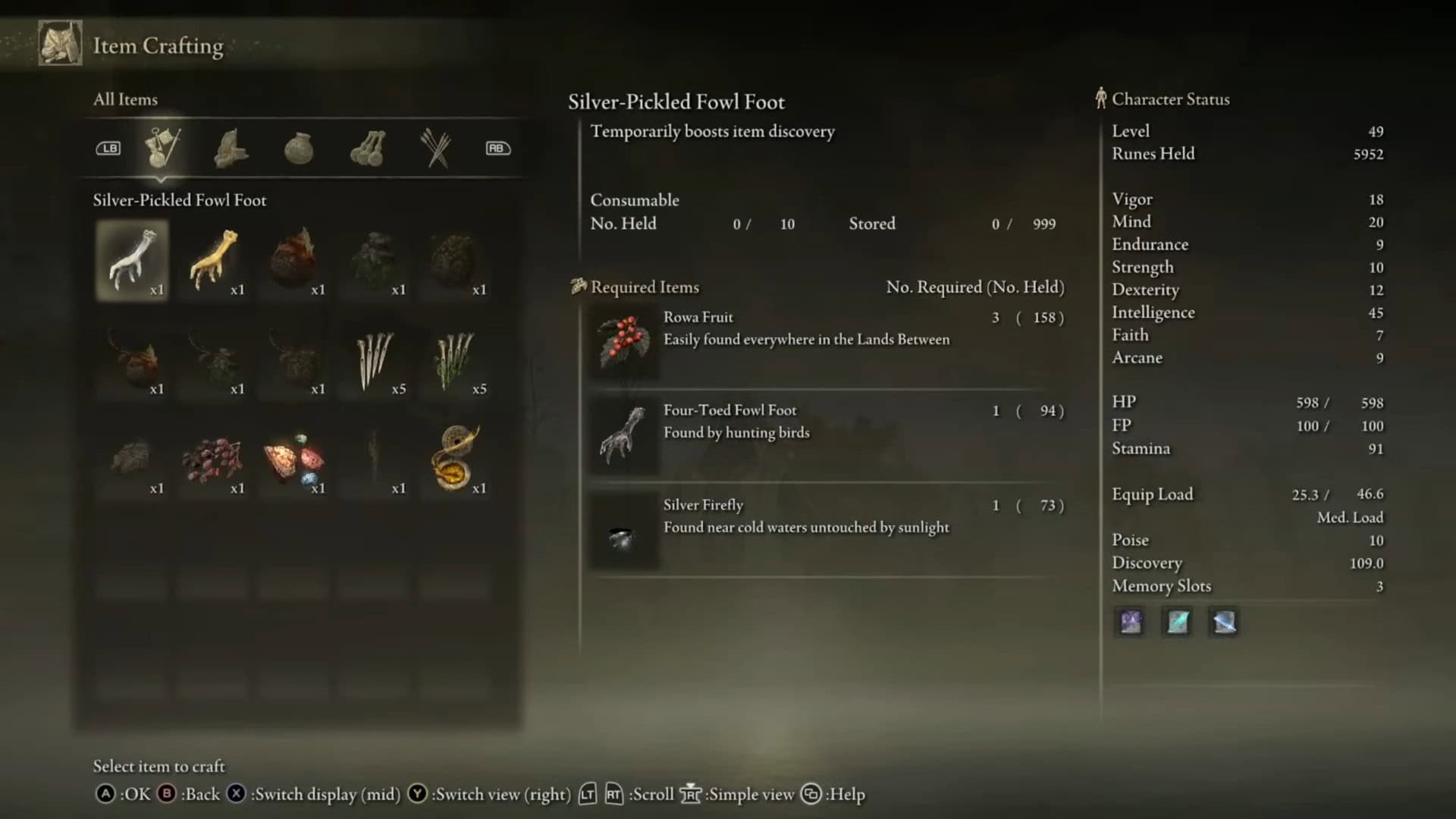 ricetta per fowl fowl in argento