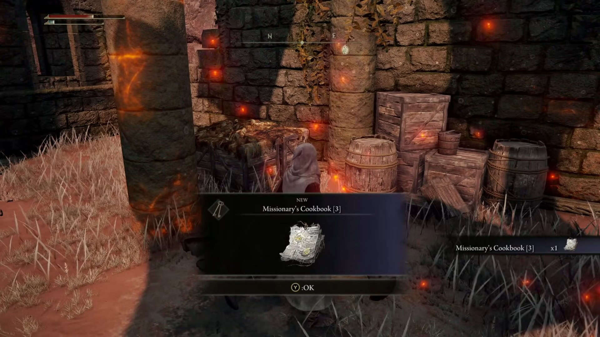 Posizione del libro di cucina missionario 3