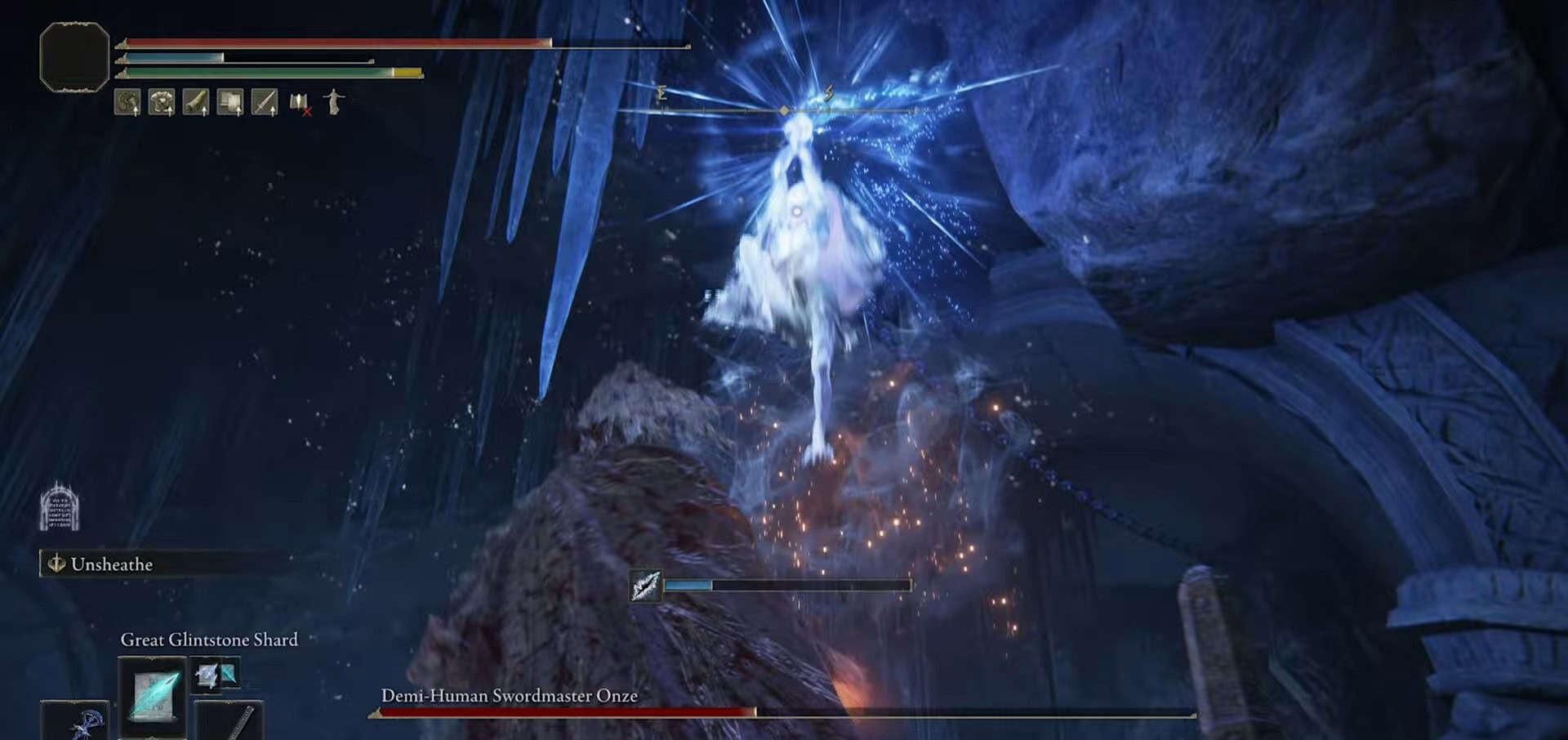 Posizione ONZE DEMI-HUMAN SWORD