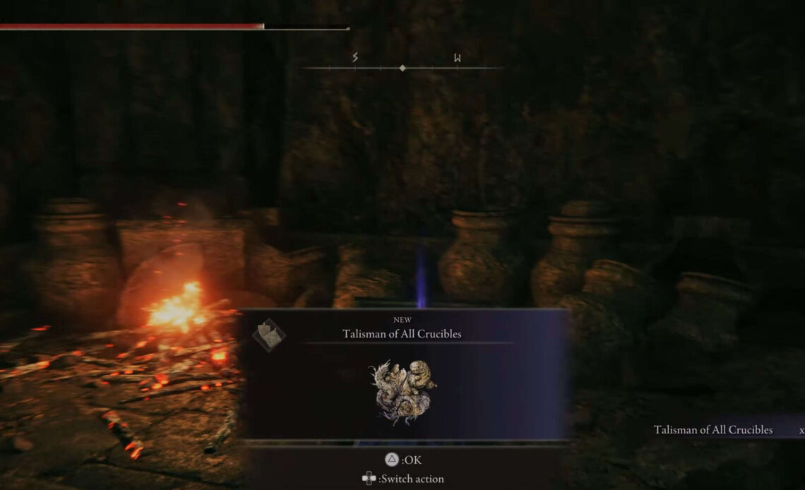 Talisman of all crucibles elden ring