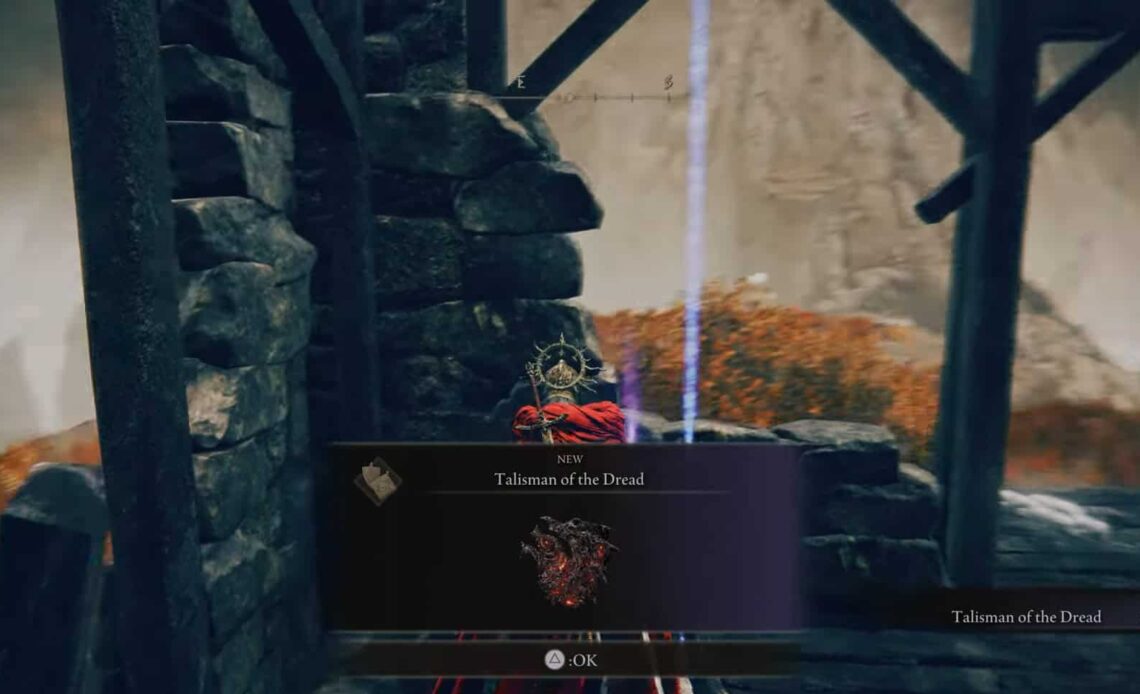 Talisman of the Dread elden ring