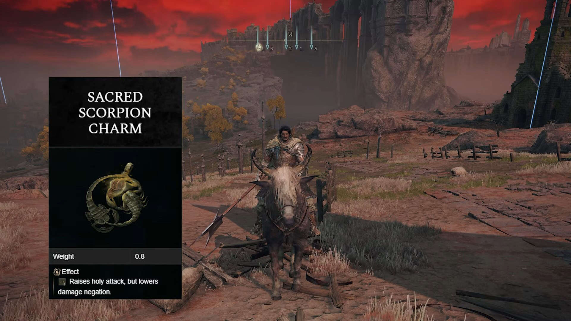 Statistiche di fascino sacro dello scorpione