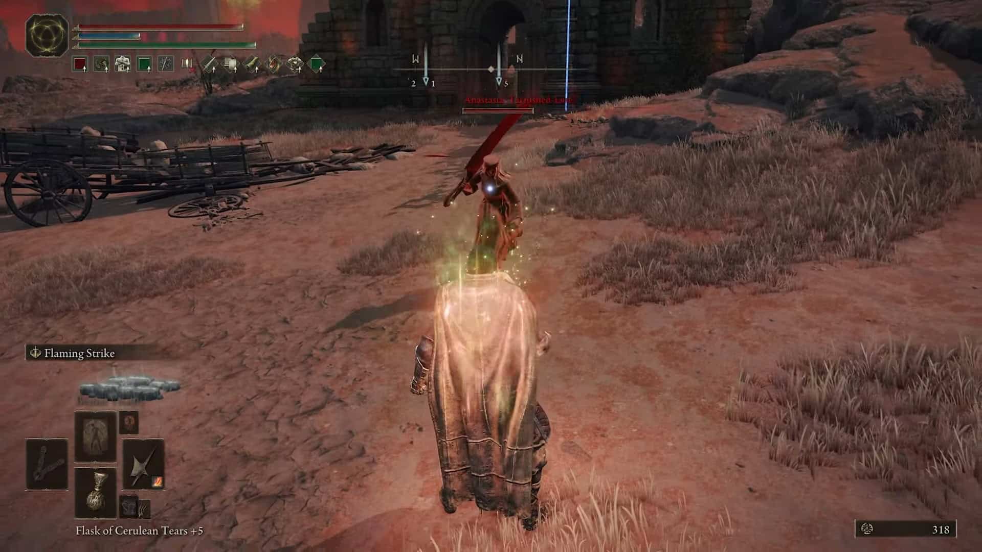 posizione di mangiatore offuscata di anastasia