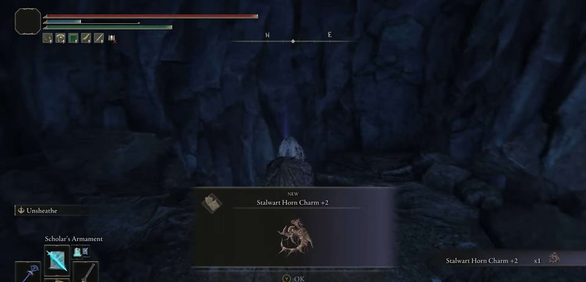 Posizione del corno stalwart +2