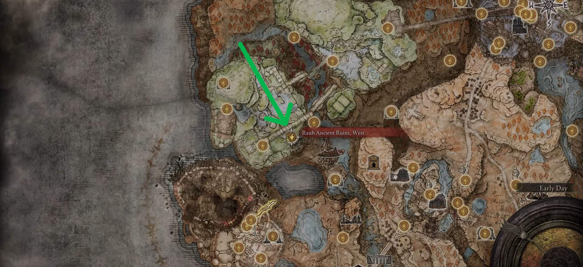 Rauh Ancient Rovins West Location