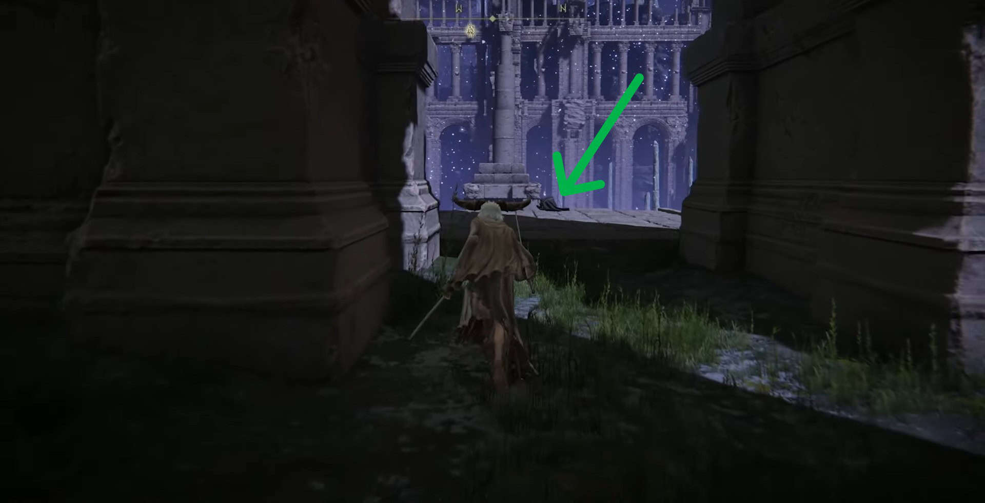 Posizione della collana chiazzata