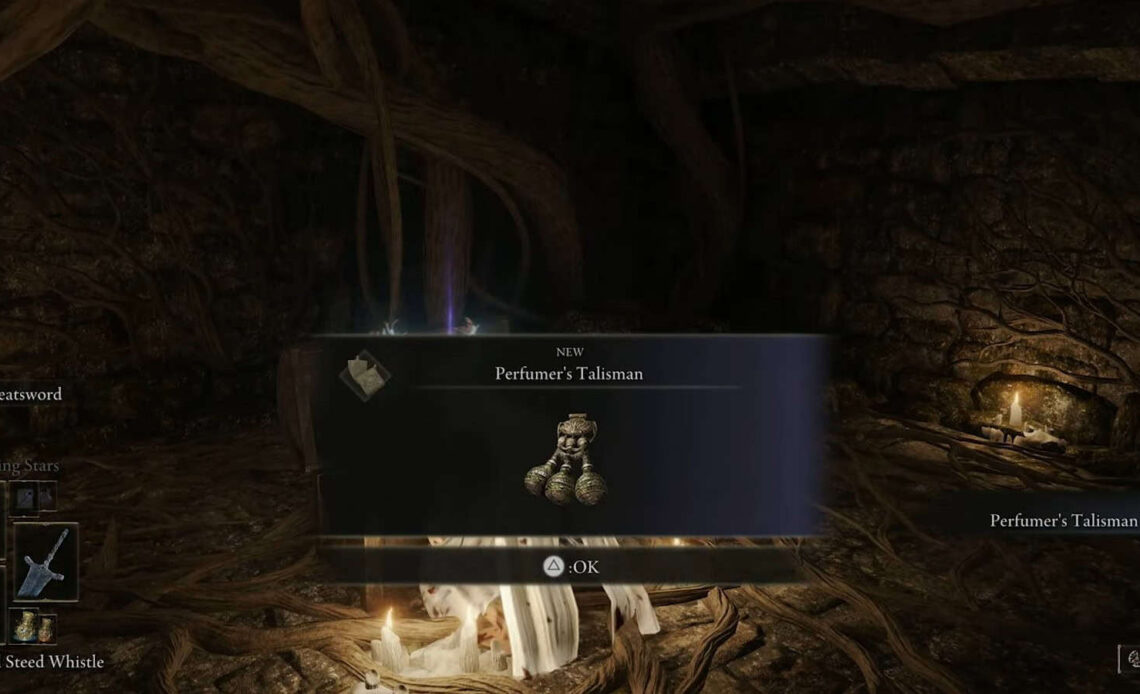 Perfumer's Talisman Elden Ring