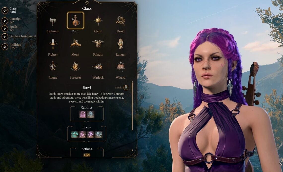 College of Glamour Bard