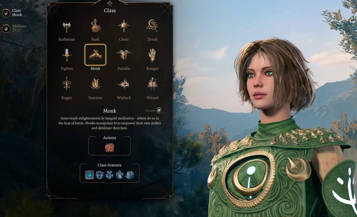 Drunken Master Monk BG3