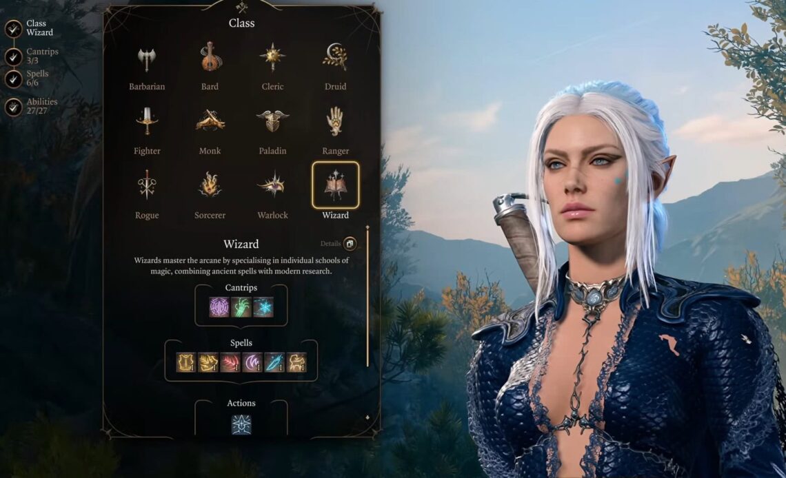 Bladesinging Wizard BG3