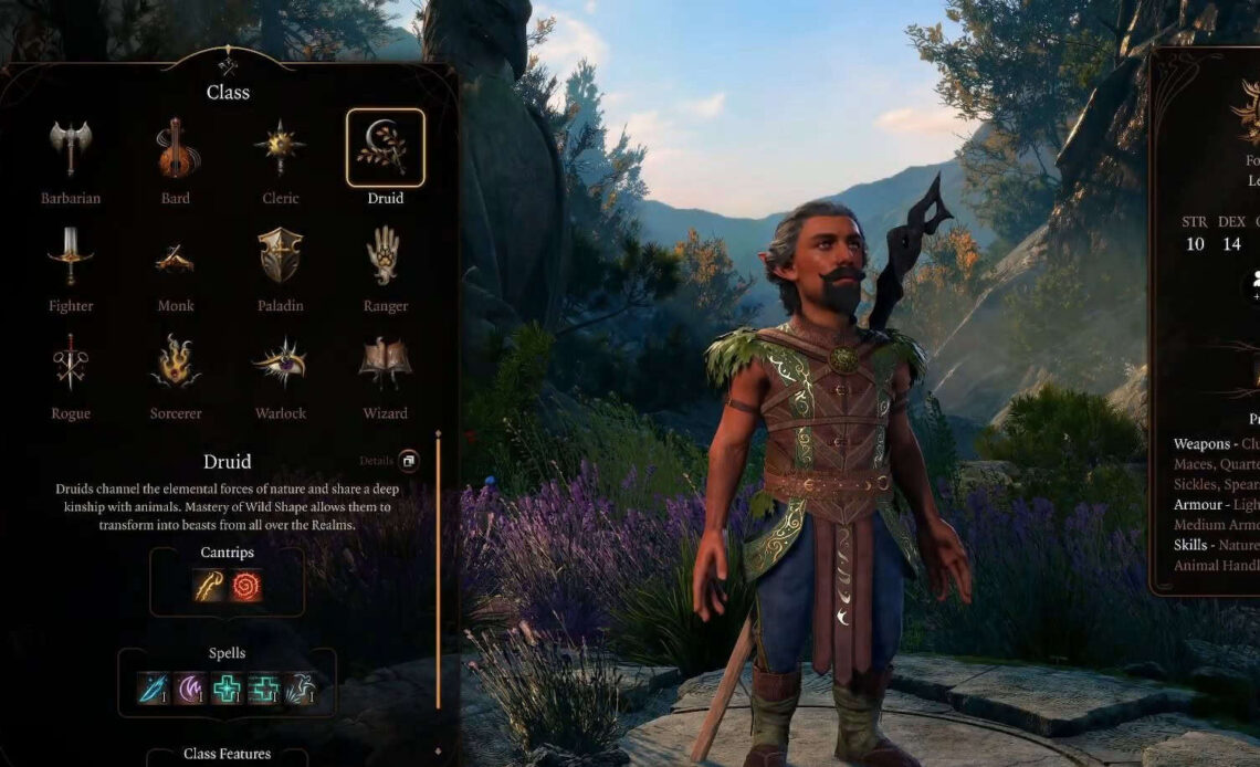 best druid spells bg3