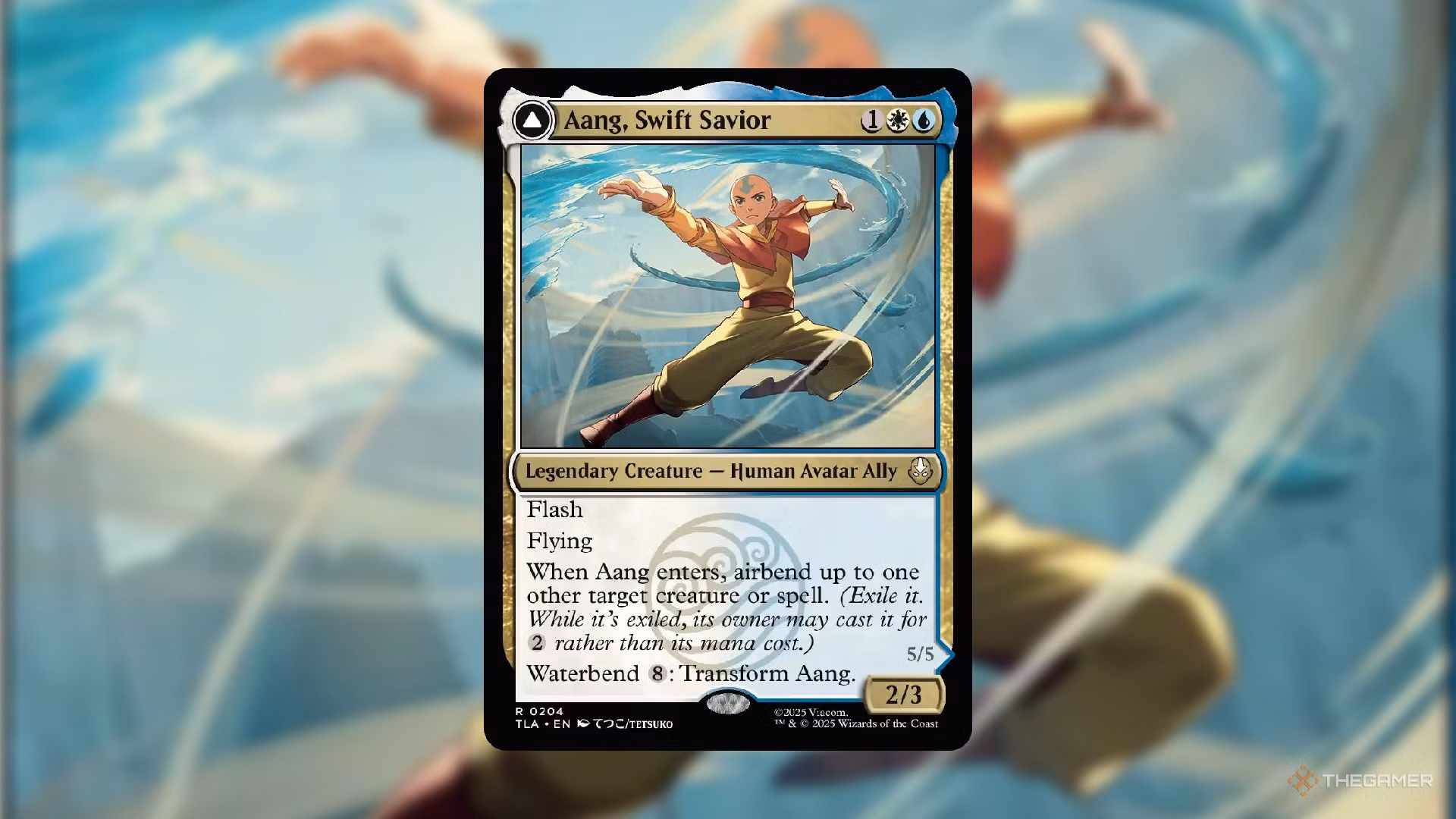 Azorius Blink con Aang, Swift Savior.