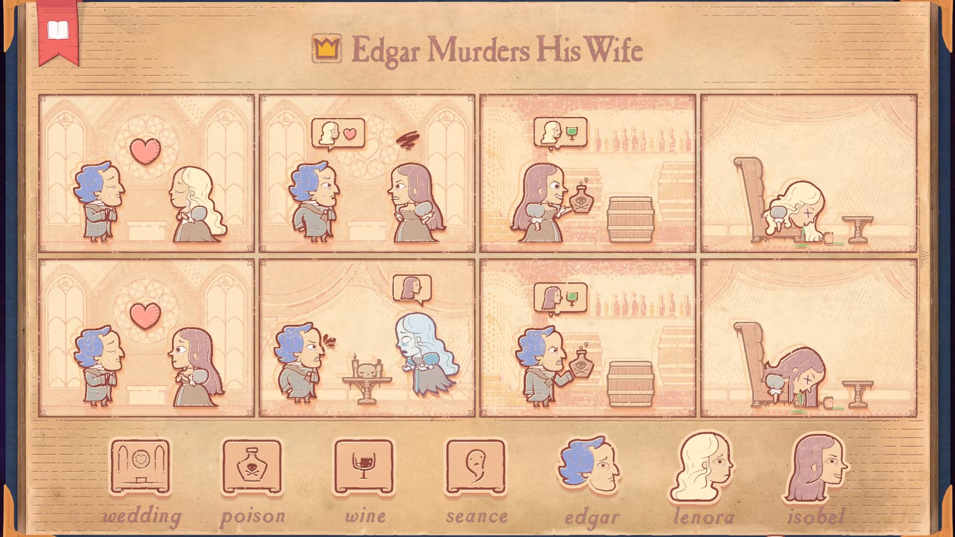 Novella Mad Husband: Edgar uccide la moglie