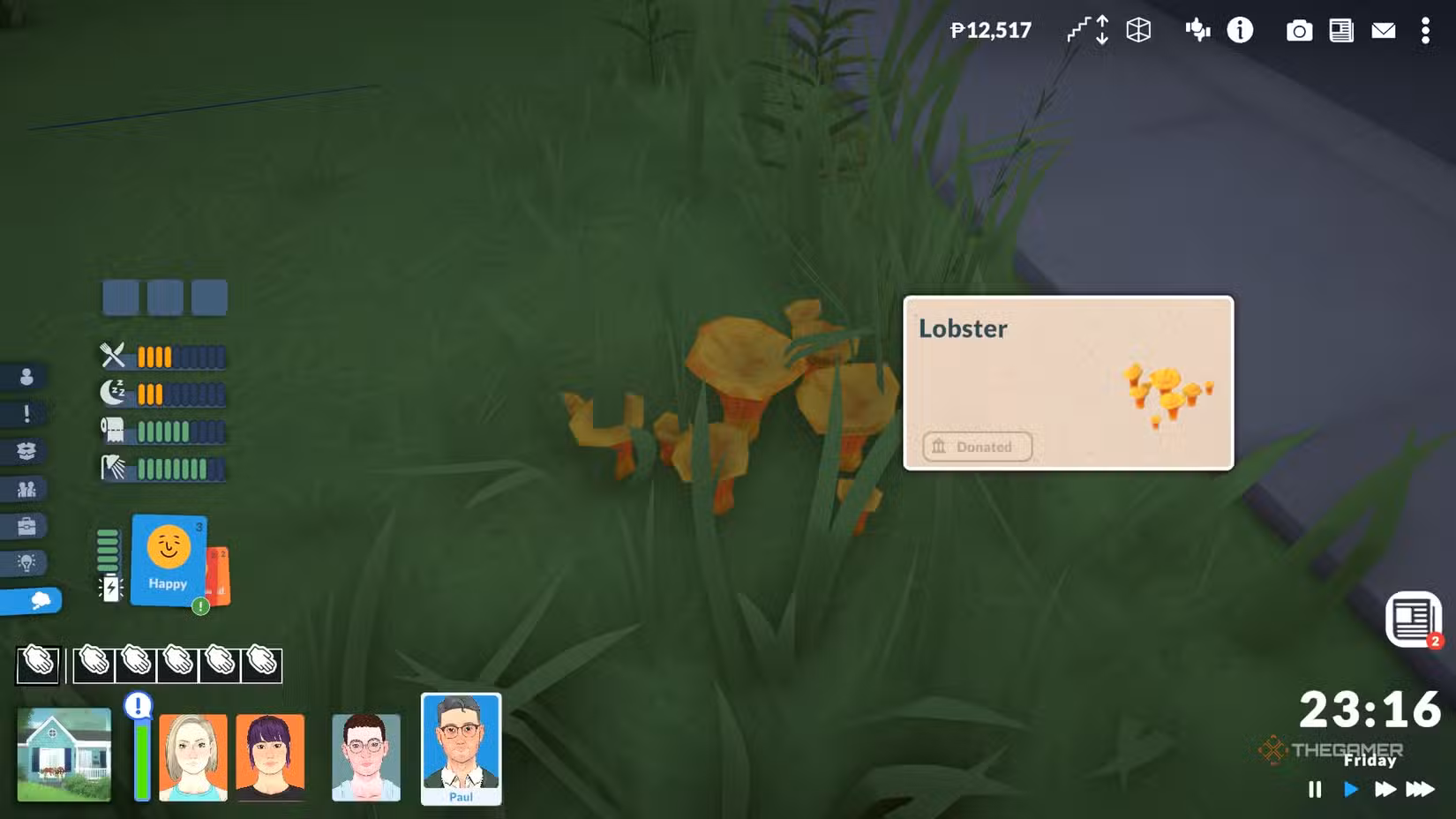 Funghi Lobster in Paralives