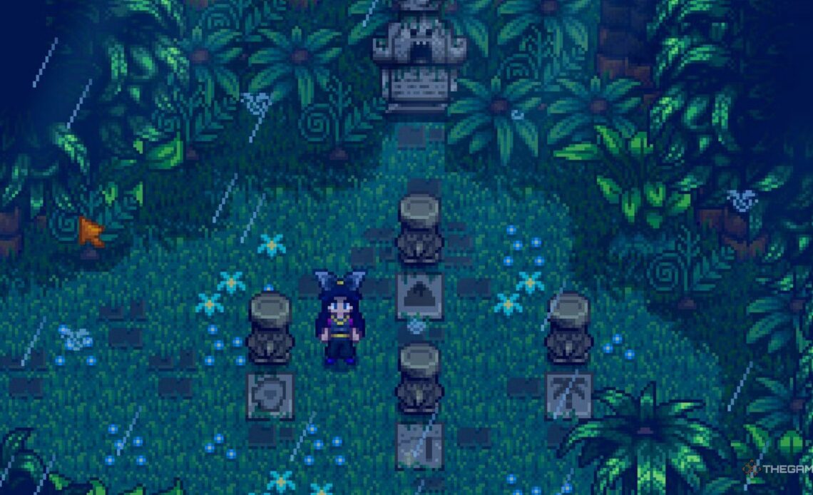 How To Solve The Gem Bird Puzzle On Ginger Island In Stardew Valley