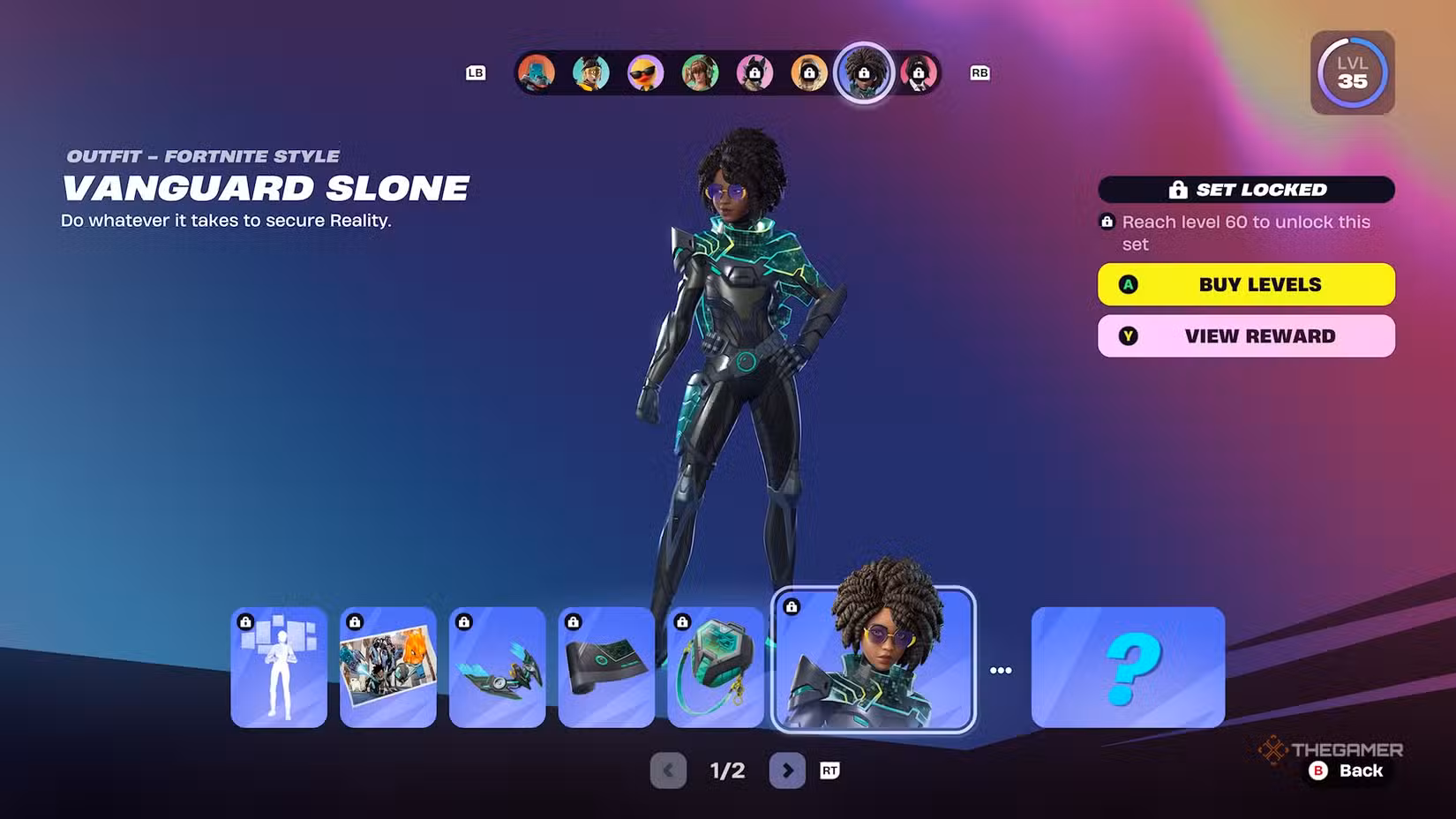 Outfit Slone del Battle Pass