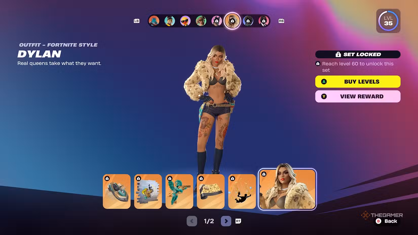 Outfit Dylan del Battle Pass