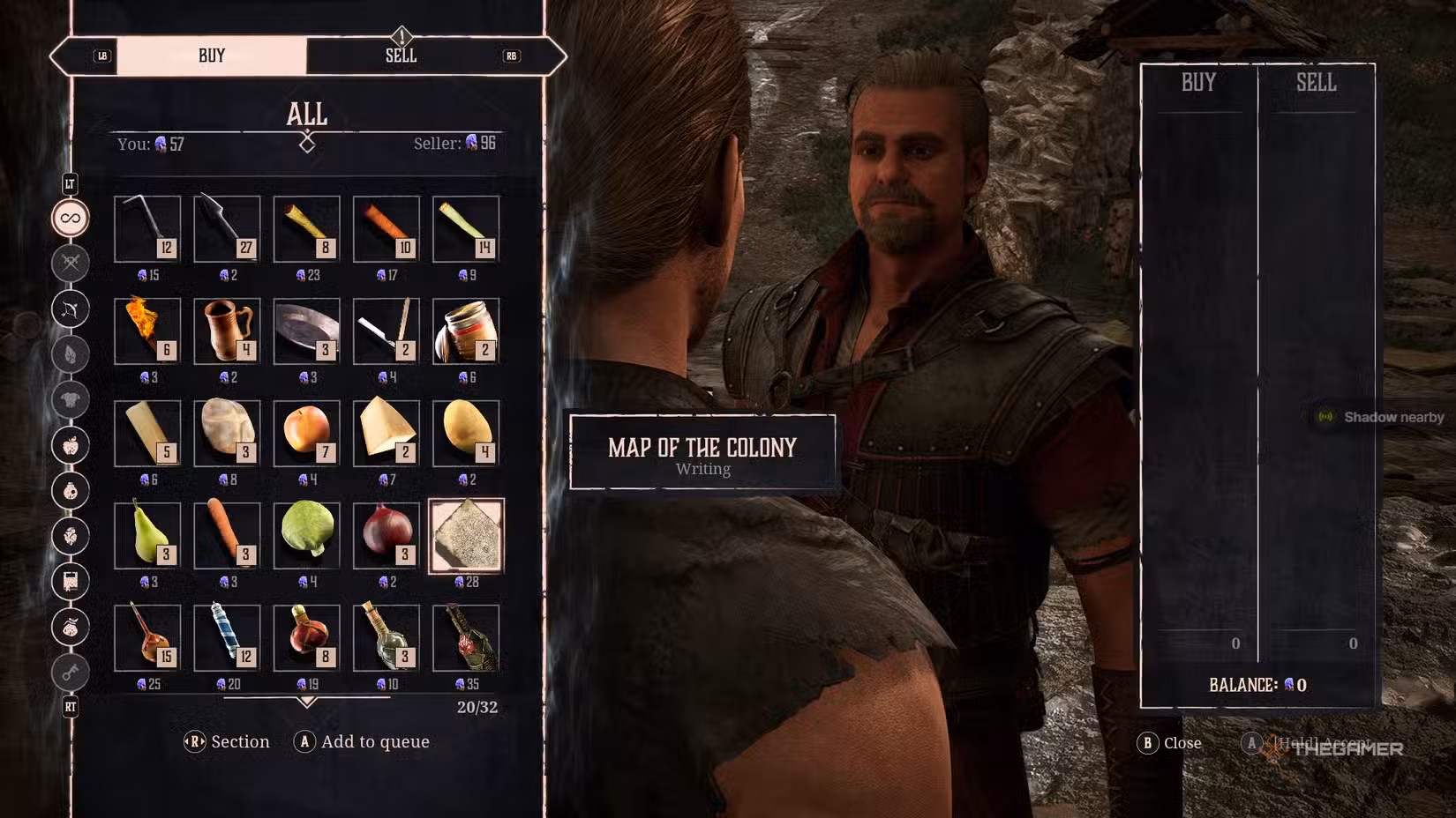 Mordrag in vendita di mappe a Gothic 1 Remake