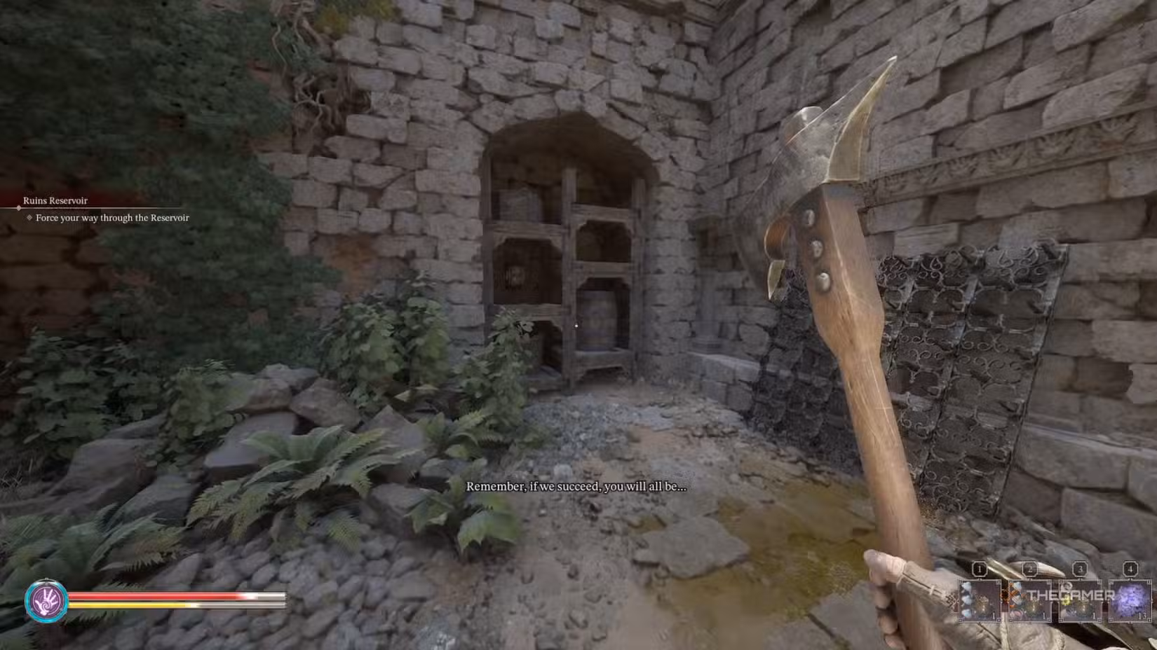 Leva nascosta nei mobili della zona serbatoio