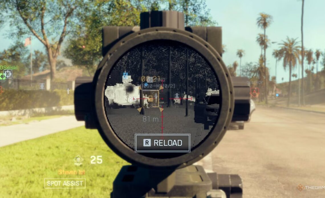 Here's How To Solve The Thermal Scope Bug In Battlefield 6