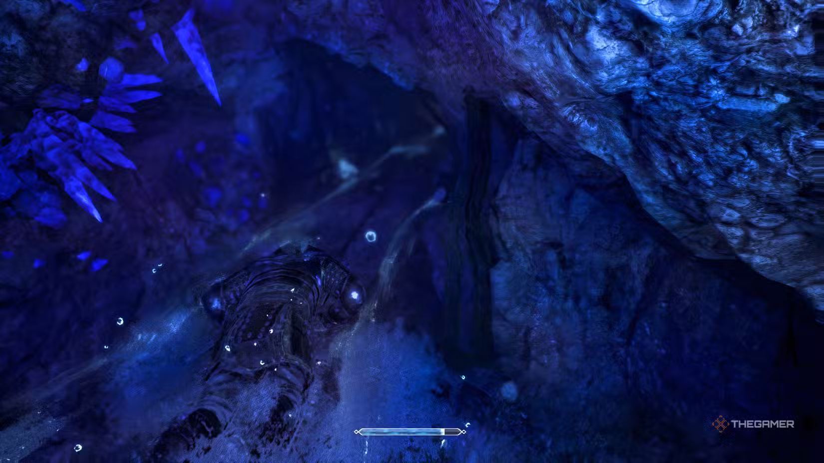 Orco non morto davanti all'altare nella Abandoned Mine