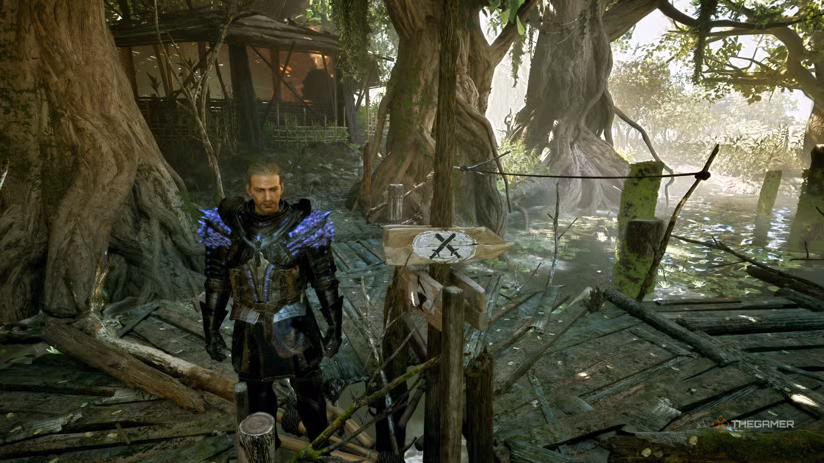 Segnale del campo di addestramento in Gothic 1 Remake