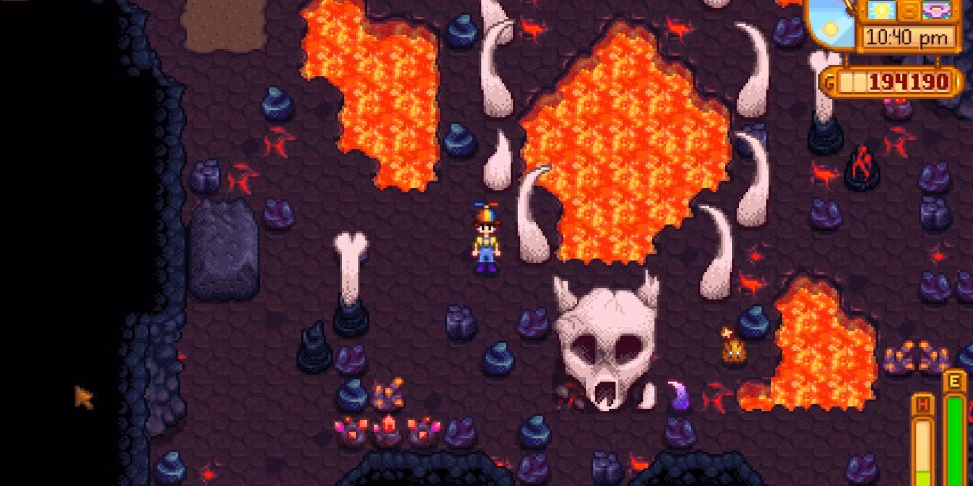 Volcano Dungeon, nuova area sotterranea di Ginger Island