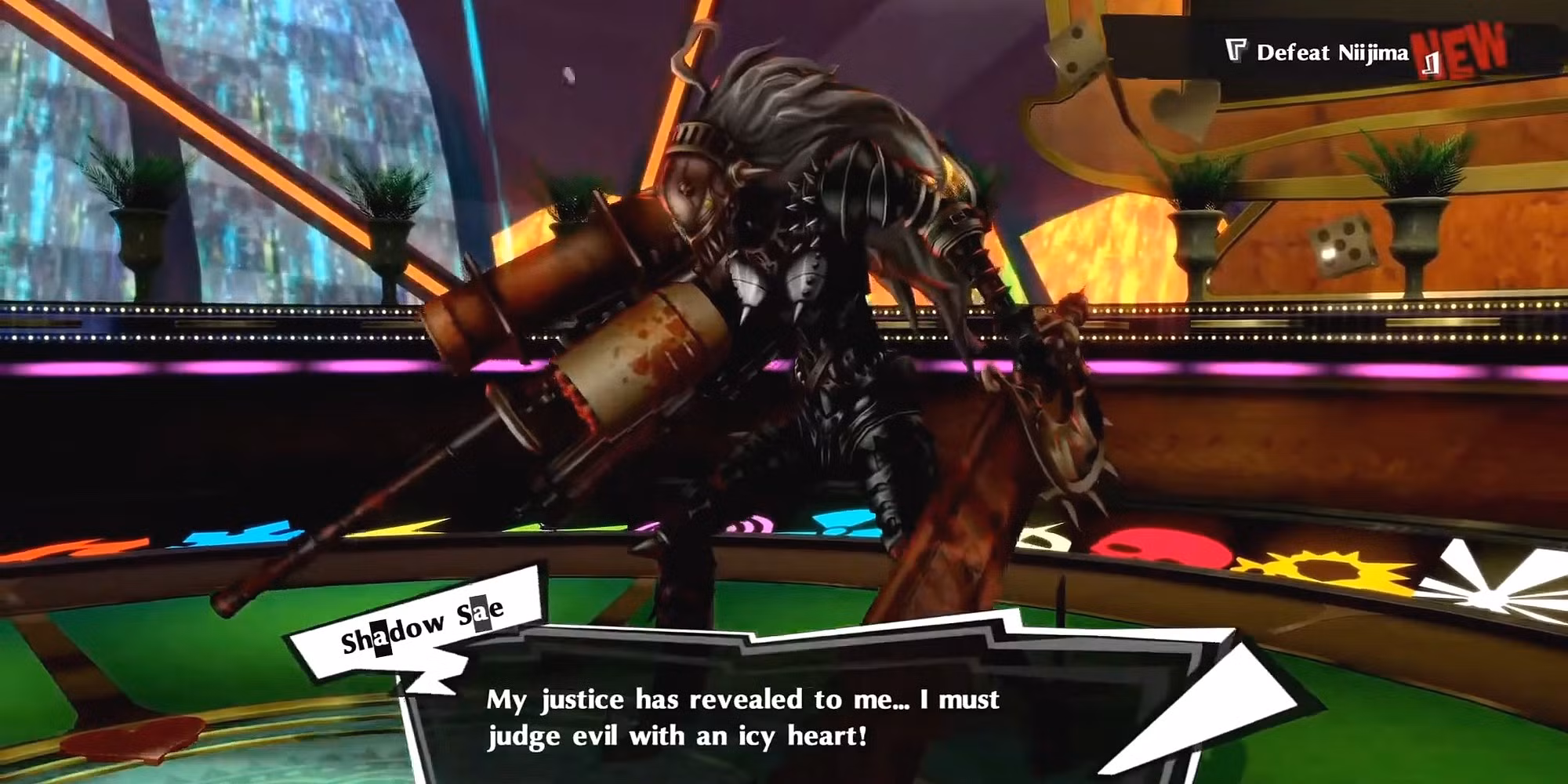 Sae Leviathan Niijima sceglie un’affinità con la roulette