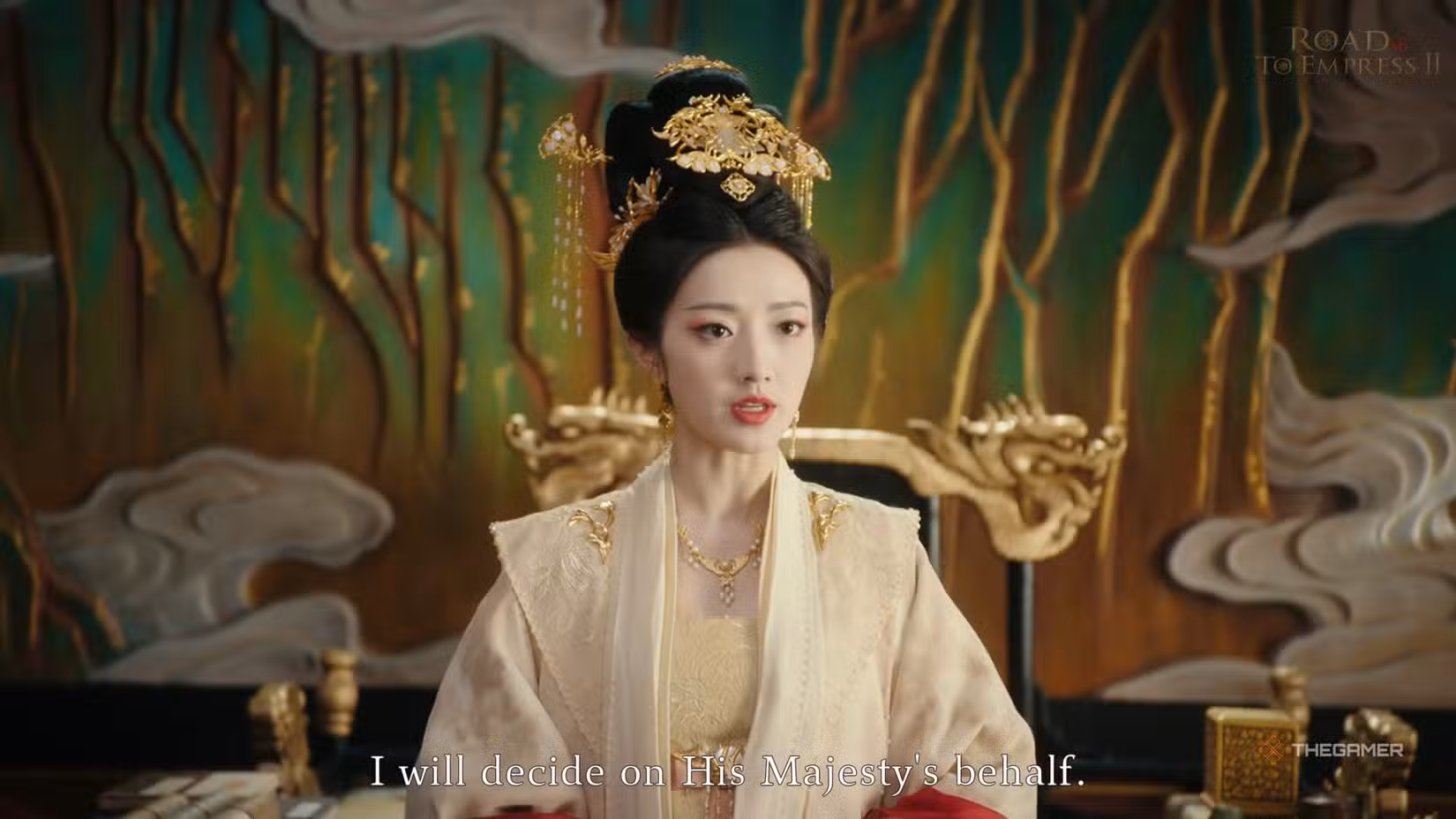 Conversazione tra Wu e Li Zhi nella sezione The Emperor and the Empress