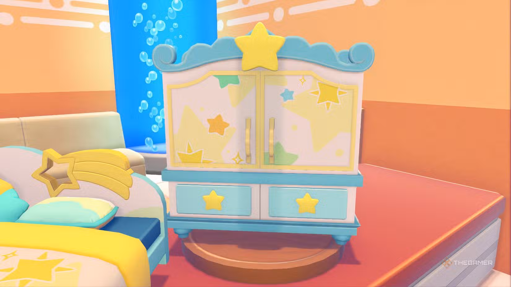 Armadio a forma di stella disponibile nel negozio di Jirachi