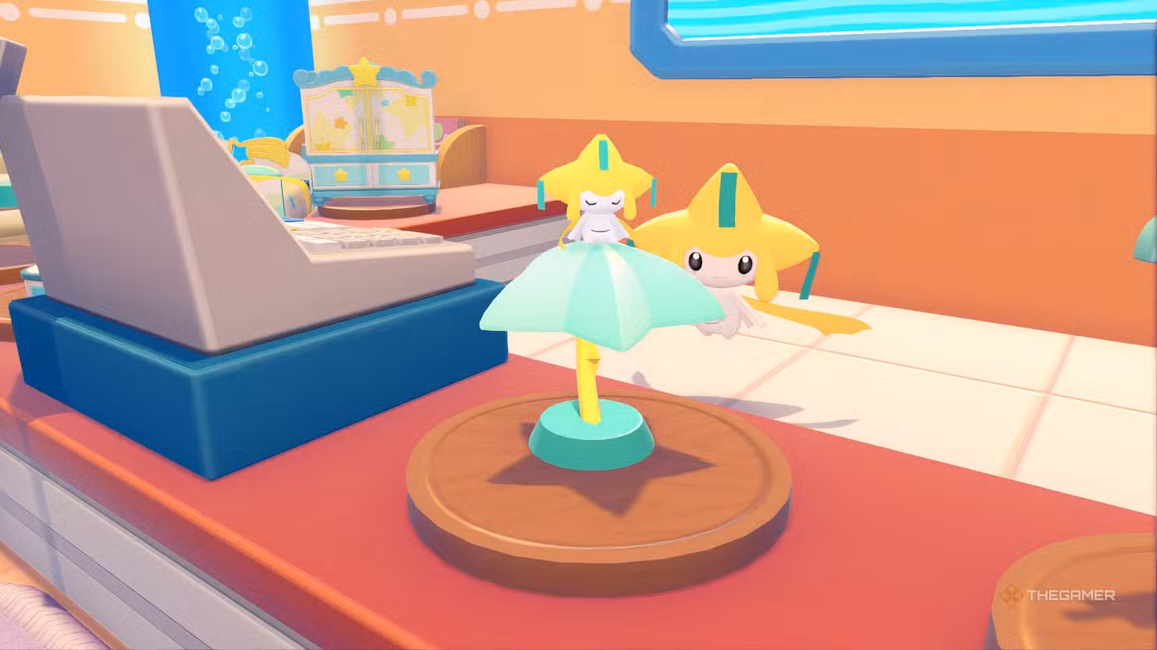 Lampada di Jirachi, elemento richiesto per l'habitat